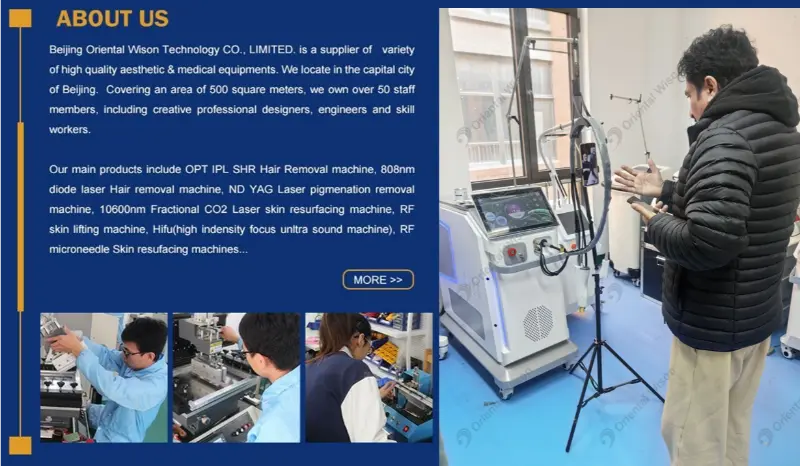 ยินดีต้อนรับ! ลูกค้าเยี่ยมชมโรงงานของเรา ทดสอบ Alexandrite Laser