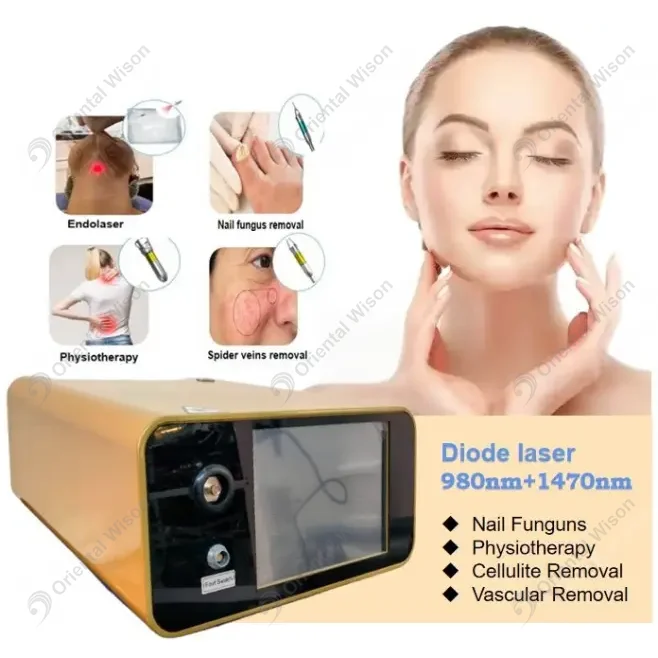 980nm+1470nmdiode Laser lipolysis