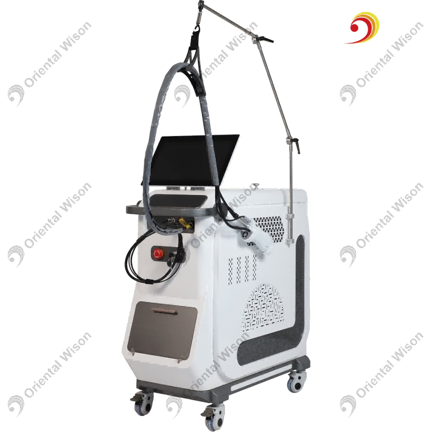755nm Alexandrite Laser Hair Removal 1064nm Long Pulse Laser Beauty Machine เลเซอร์เครื่องสำอาง