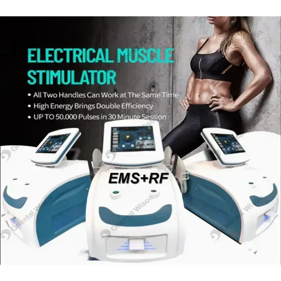 EMS กระตุ้นกล้ามเนื้อ + เครื่อง RF Body Shaping Beauty