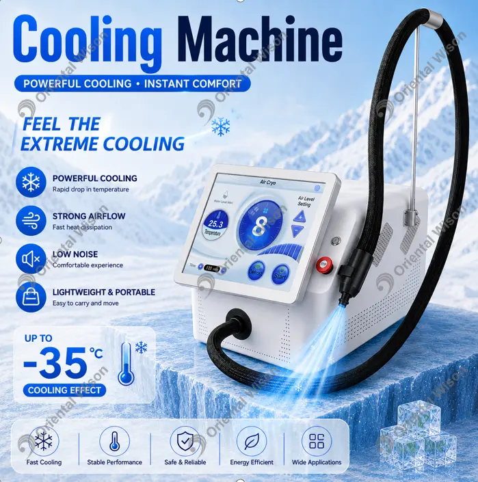 cold air skin cooling machine